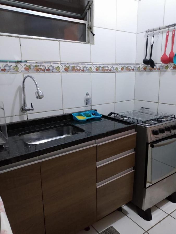 Studio Confortavel Com Ar Condicionado E Internet. Leilighet São Vicente Eksteriør bilde