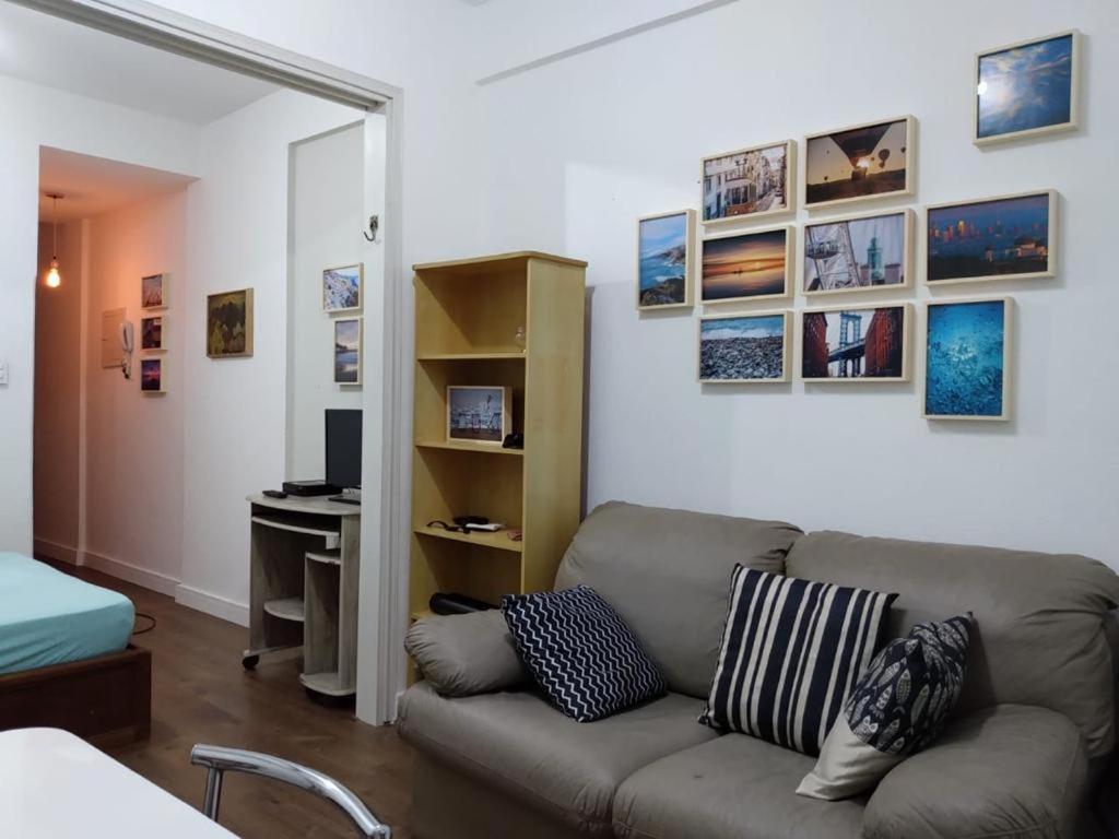 Studio Confortavel Com Ar Condicionado E Internet. Leilighet São Vicente Eksteriør bilde